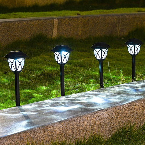 Solar-Powered Garden Lamp | 4 pieces