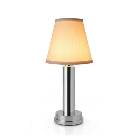 Cordless Table Lamp | Brass Finish | 3-Stage Dimming, USB Rechargeable | 3000K Warm Light"
