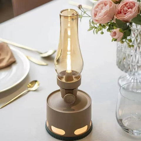 Vintage Led Lantern | USB-C Rechargeable & Nostalgic Charm