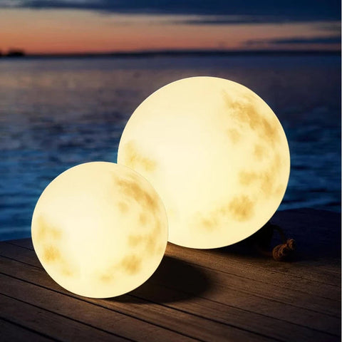 Moonlamp | Garden Lamp In The Shape Of A Moon | USB Rechargeable Outdoor Lighting