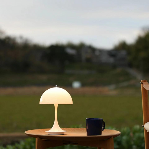 EclatéAura™ | An Enchanting Rechargeable Table Lamp