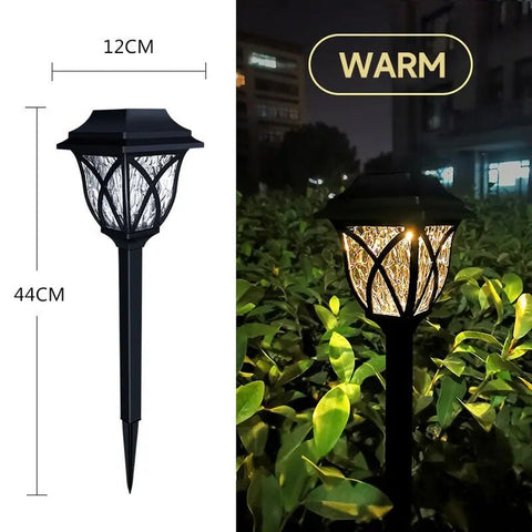 Solar-Powered Garden Lamp | 4 pieces
