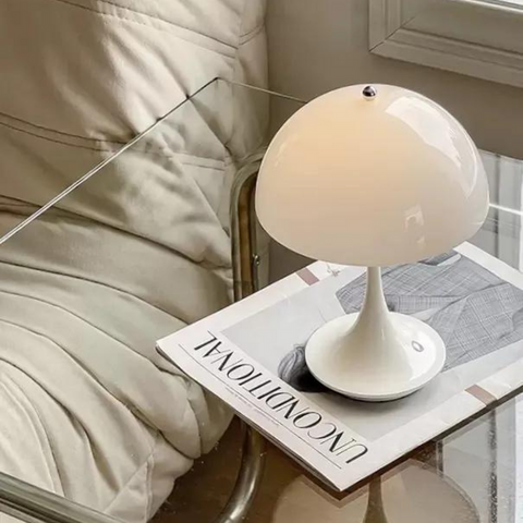 EclatéAura™ | An Enchanting Rechargeable Table Lamp