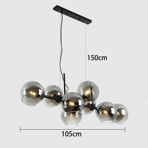 Modern Dining Table Chandelier Pendant Light | Sleek | Minimalist | Sophisticated