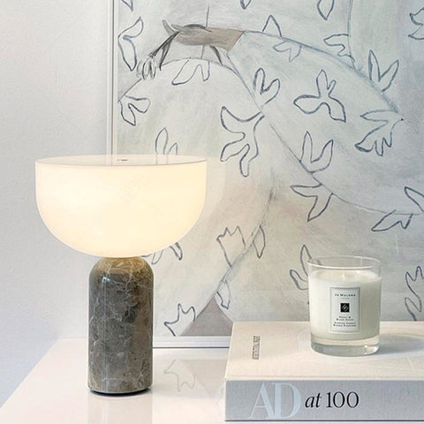 Raja Marble Table Lamp | Elegant Design with LED Lighting