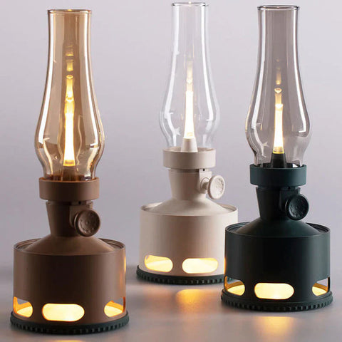 Vintage Led Lantern | USB-C Rechargeable & Nostalgic Charm