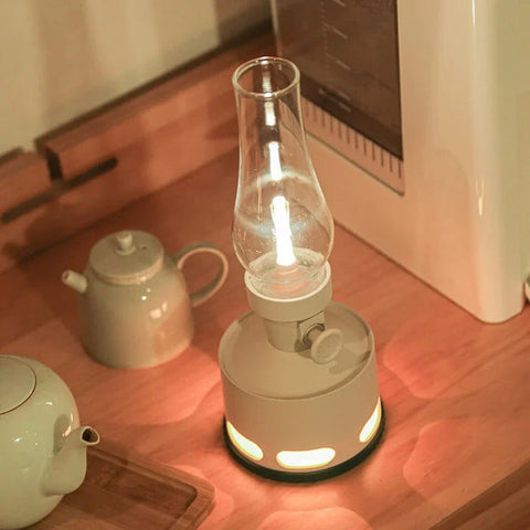 Vintage Led Lantern | USB-C Rechargeable & Nostalgic Charm