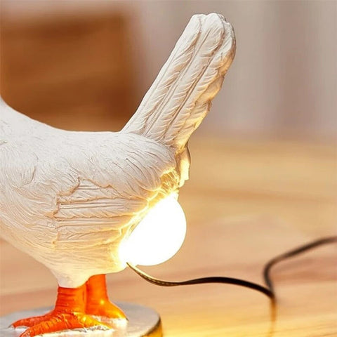 Chicken Lamp Funny Table Lamp In The Shape Of A Chicken