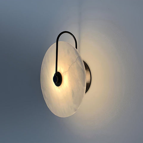 Modern Alabaster LED Wall Lamp | Perfect Ambiance for Your Home
