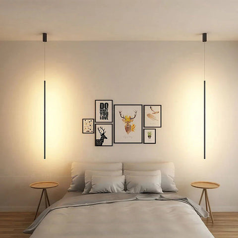 Minimalist Long | LED Pendant Light | Made of Aluminum