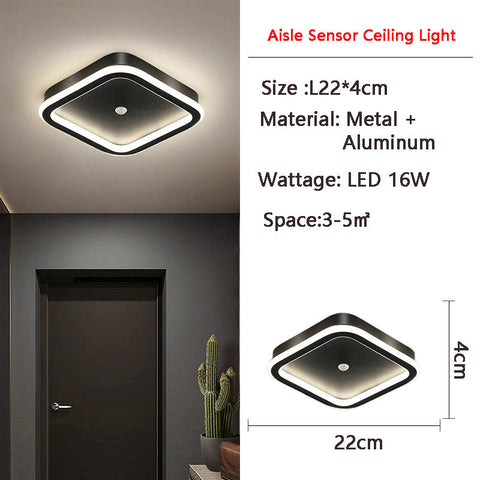 Human PIR Motion Sensor | Ceiling Light | LED