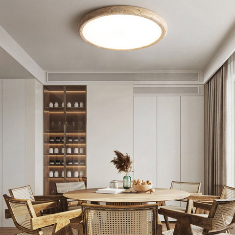 Natural Stone Ceiling Lamp | LED