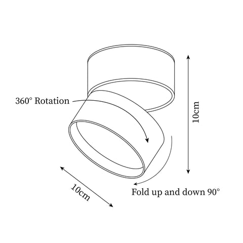 Favilla Surface Ceiling Lamp
