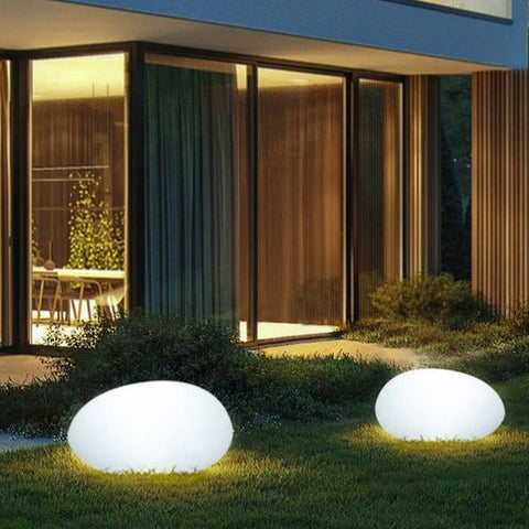 Cobblestone Garden Light | 16 Color Options for Outdoor Elegance