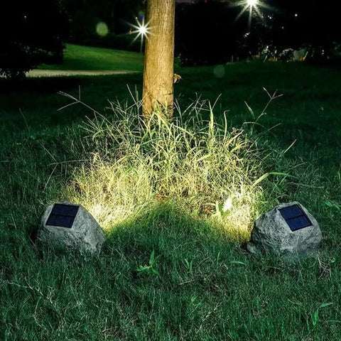 Rockylight | Solar-Powered Lights In The Shape Of A Stone