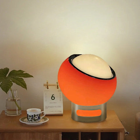 French Opal Bauhaus Table Lamp | Minimalist Design | Elegant Glass Shade for Modern Interiors