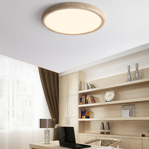 Natural Stone Ceiling Lamp | LED