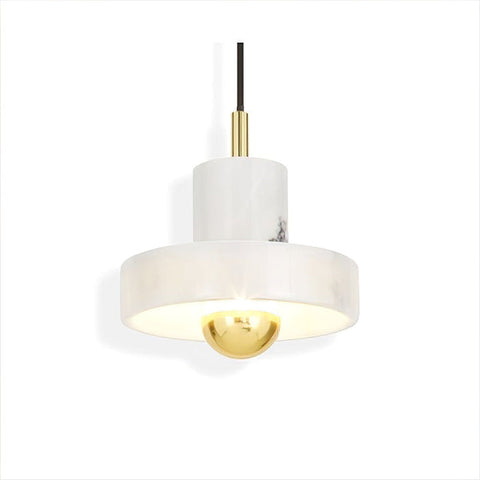 Marble Aura Pendant Lamp | Elegant Design Inspired by the Taj Mahal | Adjustable Height