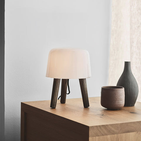 Milk Table Lamp | Timeless Design with Adjustable Lighting