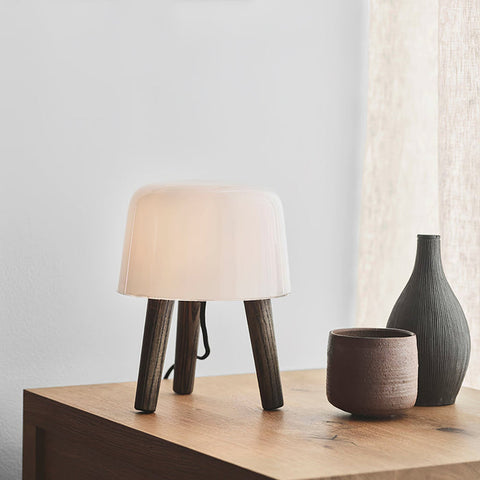 Milk Table Lamp | Timeless Design with Adjustable Lighting