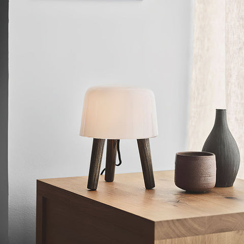 Milk Table Lamp | Timeless Design with Adjustable Lighting