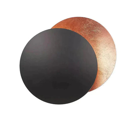 EclipseLamp™ Wall Light | Rotating Golden Disc Design for Soothing Ambient Illumination
