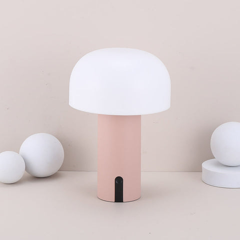 European Design Mushroom Table Lamp | Wireless & Dimmable for Cozy Ambiance
