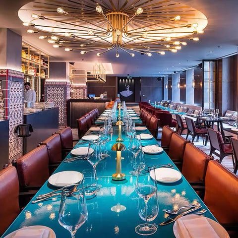Luxurious Table Lamp for CafΓ©s & Restaurants | Dimmable & Energy-Efficient
