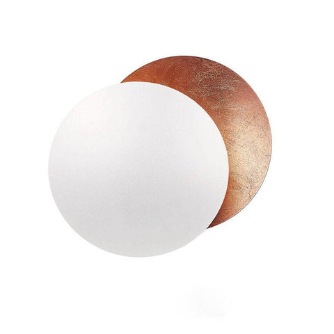 EclipseLamp™ Wall Light | Rotating Golden Disc Design for Soothing Ambient Illumination