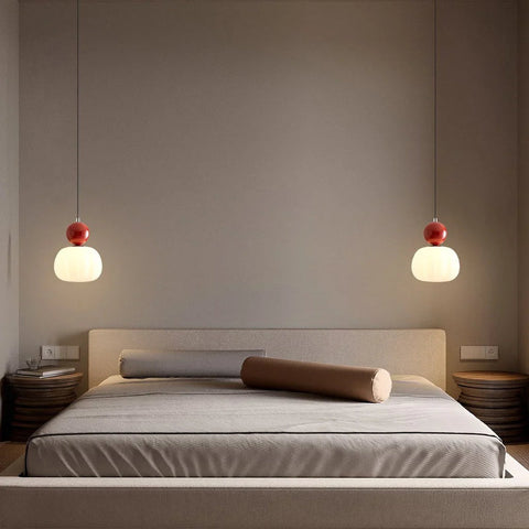 Scout Cream Art Deco Pendant Light