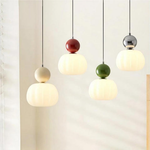 Scout Cream Art Deco Pendant Light