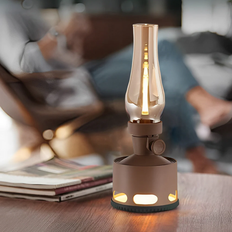 Vintage Led Lantern | USB-C Rechargeable & Nostalgic Charm