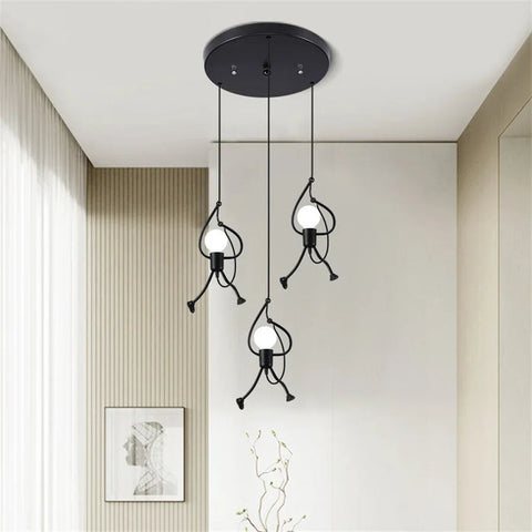 Funkylight | Retro Iron Man Ceiling Light