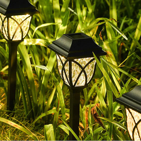 Solar-Powered Garden Lamp | 4 pieces