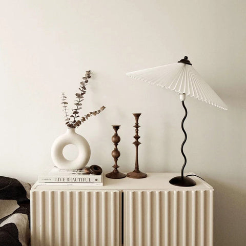 Squiggle Table Lamp | Bold Aesthetic & Soft Light