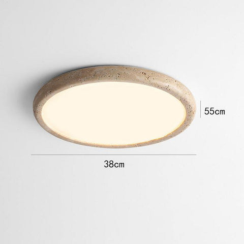 Natural Stone Ceiling Lamp | LED