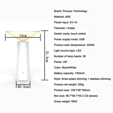 Remoteglo | Wireless Table Lamp