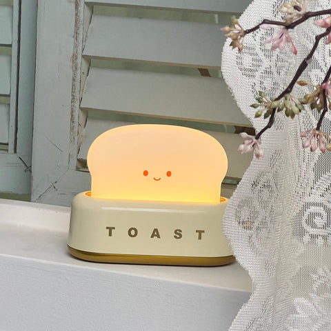 Toaster Design Table Lamp | Built-in Battery