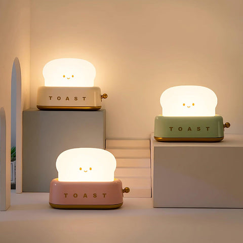 Toaster Design Table Lamp | Built-in Battery
