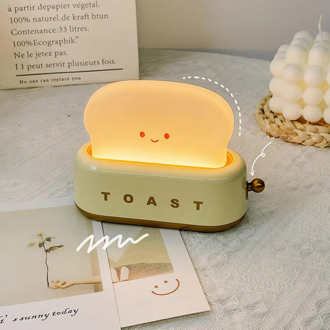 Toaster Design Table Lamp | Built-in Battery