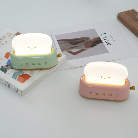 Toaster Design Table Lamp | Built-in Battery