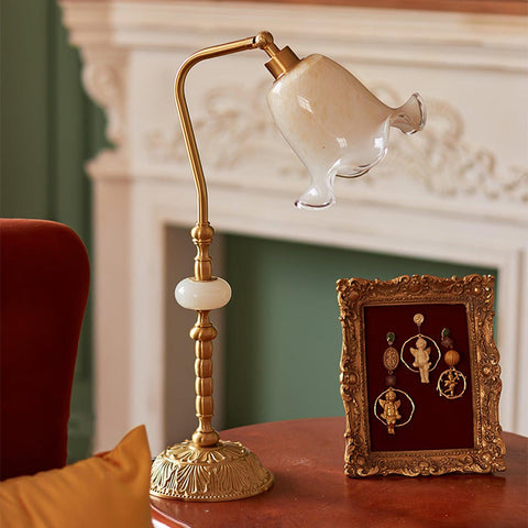 Tulip Brass Work Lamp Table Lamp