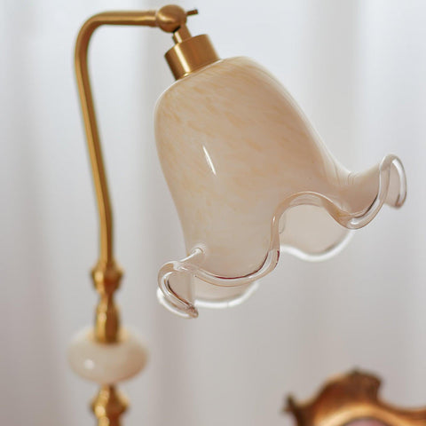 Tulip Brass Work Lamp Table Lamp