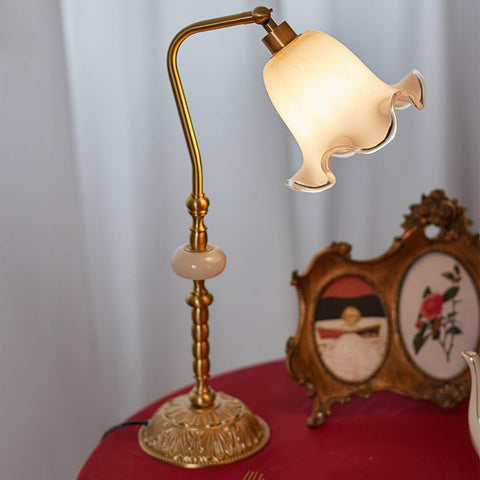 Tulip Brass Work Lamp Table Lamp