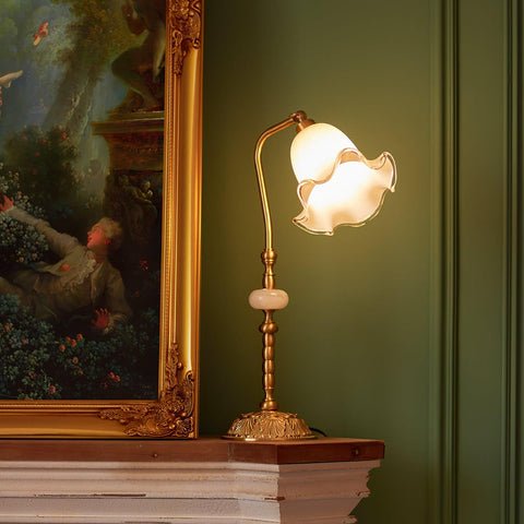 Tulip Brass Work Lamp Table Lamp