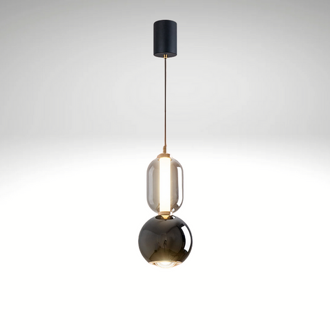 Nordic Creative Iron Glass Pendant Light | Perfect for Bedrooms, Dining Rooms & Hallways