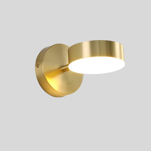 Nordic Copper Led Wall Lamps