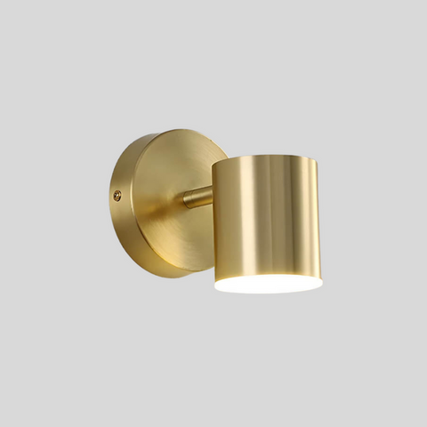 Nordic Copper Led Wall Lamps