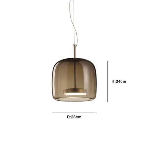 Hotel Glass Pendant Light