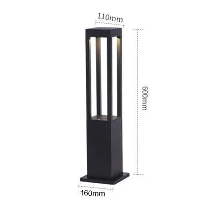 Nimbus Light Solar Powered Column Lamp